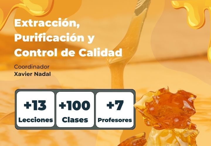 Curso: Extracción, purificación y control de calidad en Cannabis